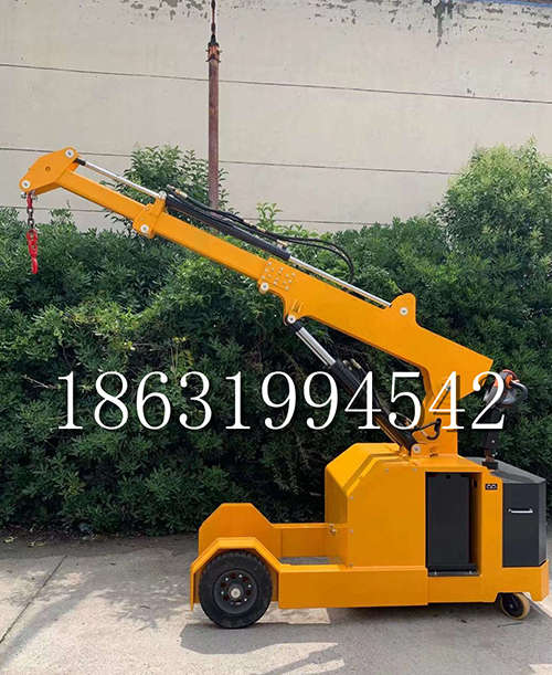 福兴乡随车吊机 多功能液压伸缩吊电动葫芦搬运随车吊机液压起重机小型12V液压车载吊