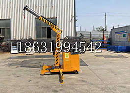 福兴乡随车吊机 多功能液压伸缩吊电动葫芦搬运随车吊机液压起重机小型12V液压车载吊